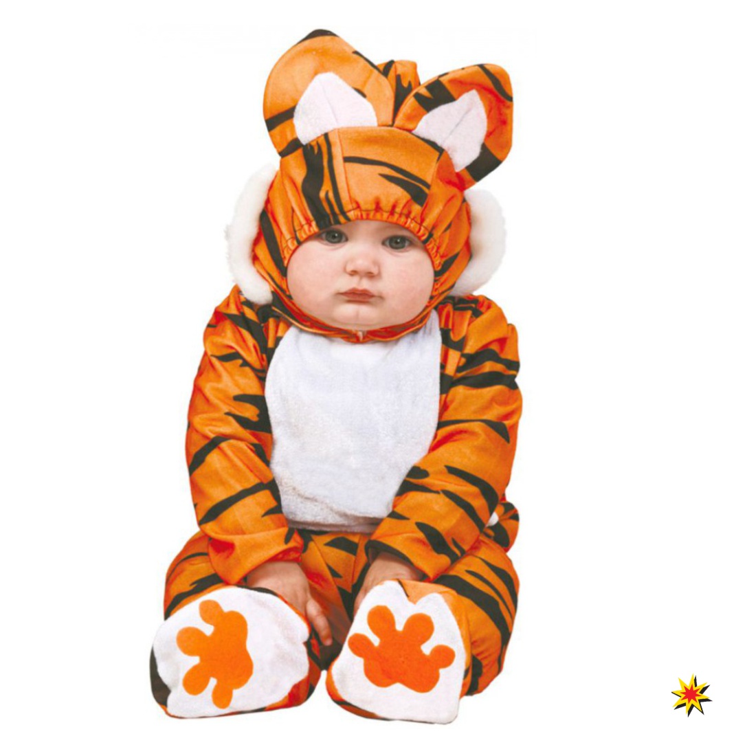 Baby Kostüm Tiger Ted, Overall Raubtier